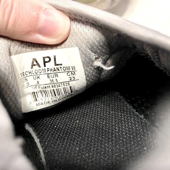 APL Lululemon Phantom TechLoom Sneakers size 6 - Picture 8 of 12